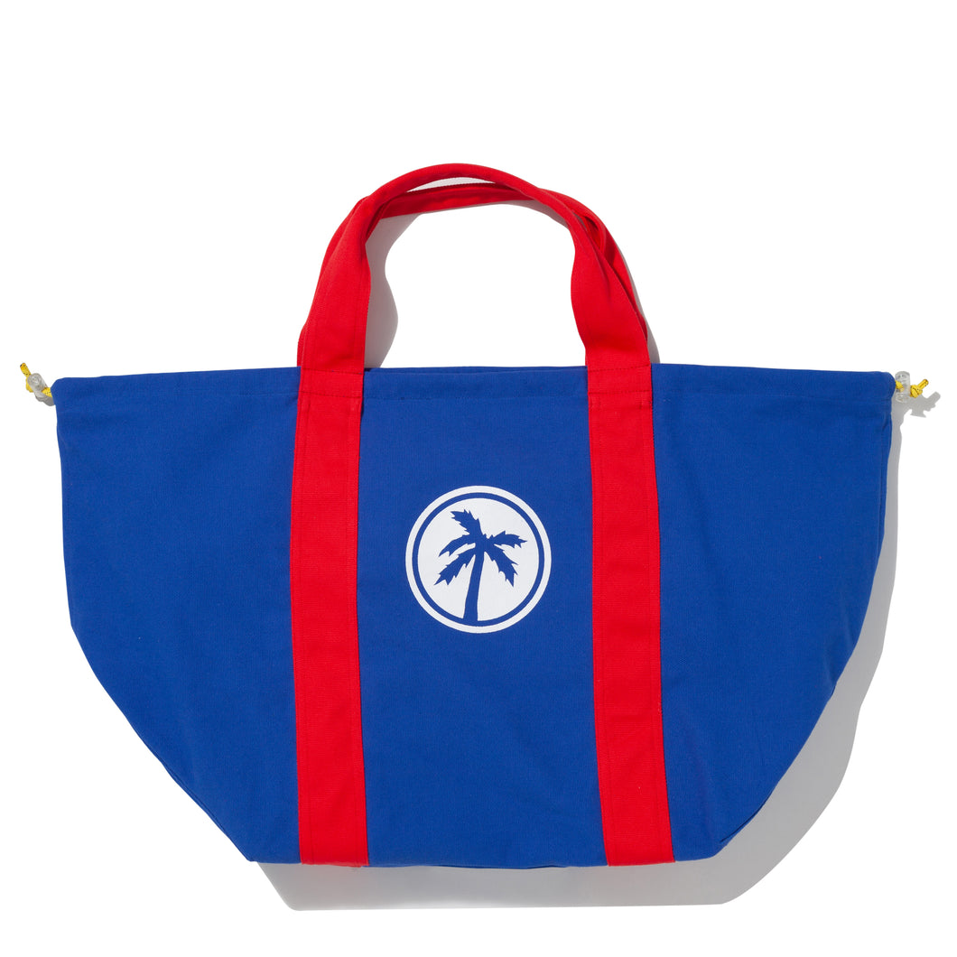 royal blue / red sunday bay bag