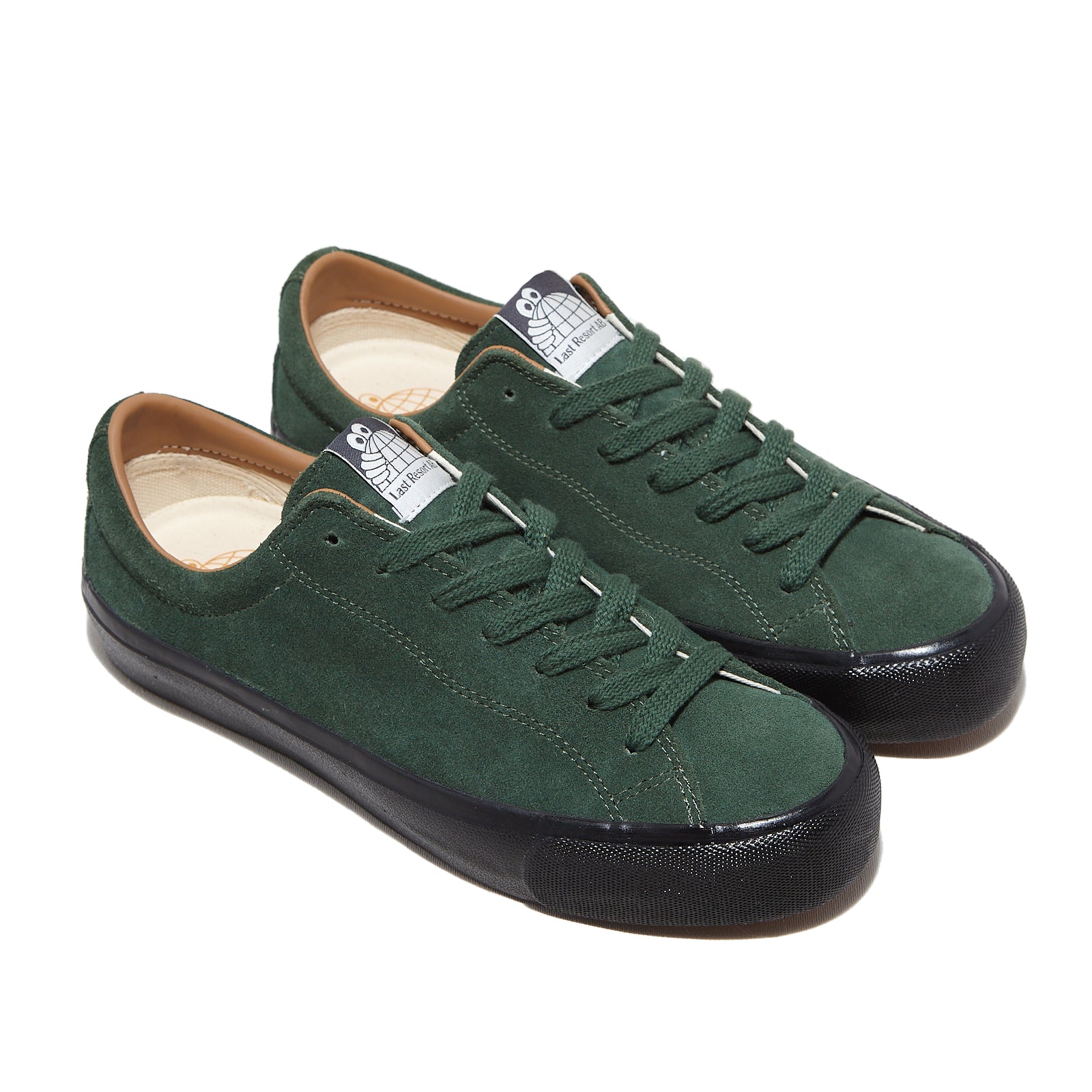 last resort ab VM003 suede lo (dark green / black)