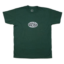 Load image into Gallery viewer, ossom twirl tee / pine green
