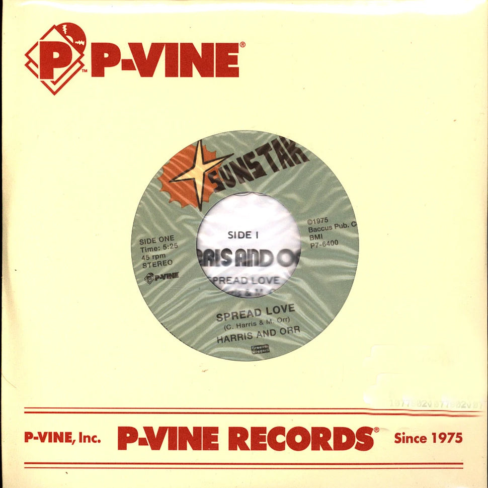 Harris & Orr - Spread Love (7")