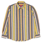 striped label shirt (multi)