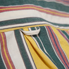 striped label shirt (multi)