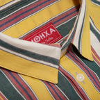 striped label shirt (multi)