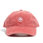 palm logo dad cap / strawberry red