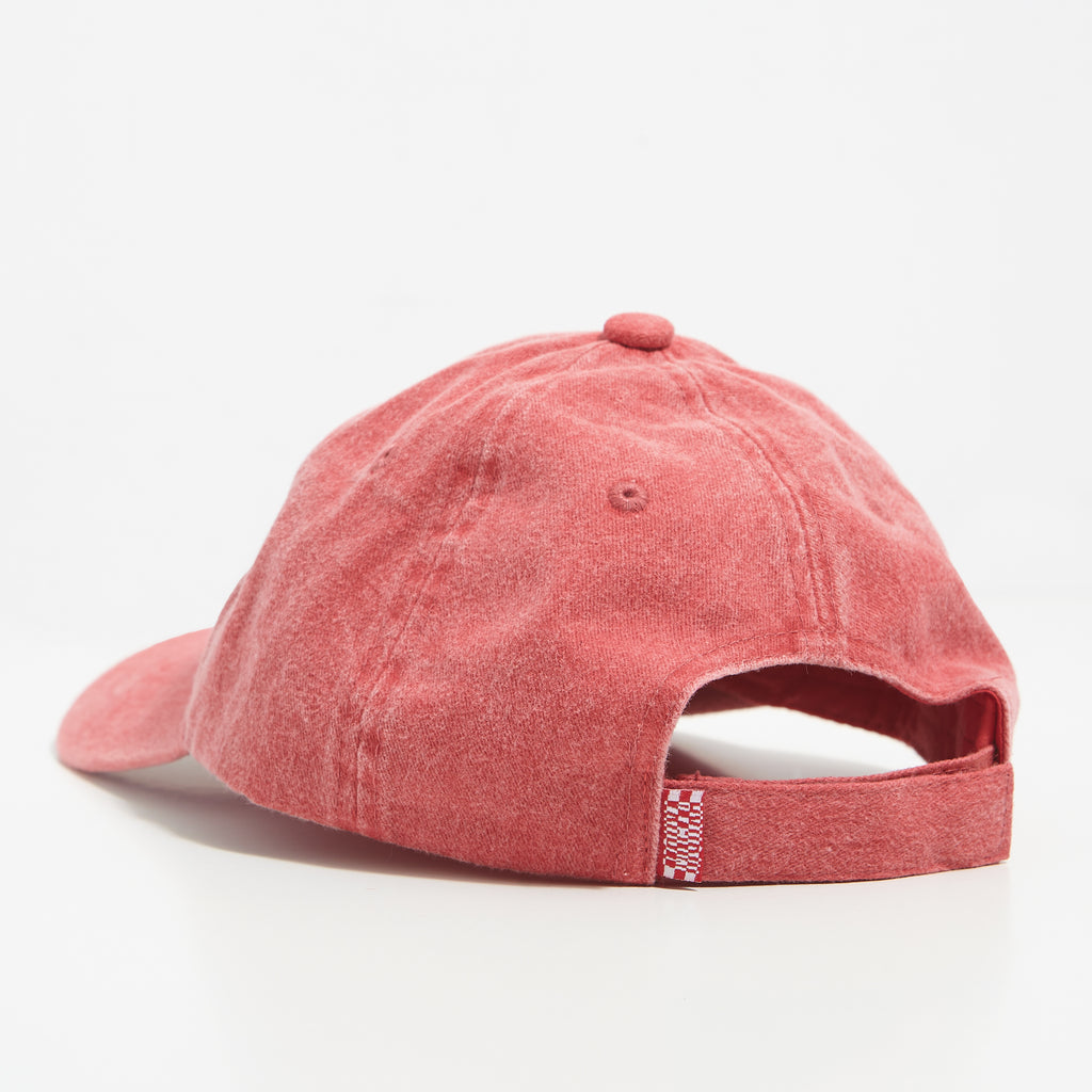 palm logo dad cap / strawberry red