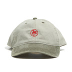 twotone palm logo cap (Olive)