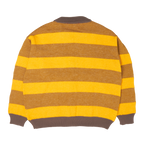 striped cardigan (yellow / dijon)