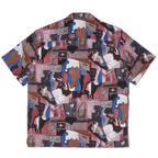 dorian upcycled lapel shirt