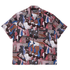 dorian upcycled lapel shirt