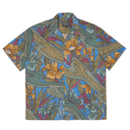 bloss upcycled lapel shirt