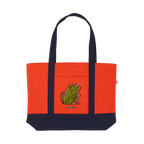 frog bay bag / orange
