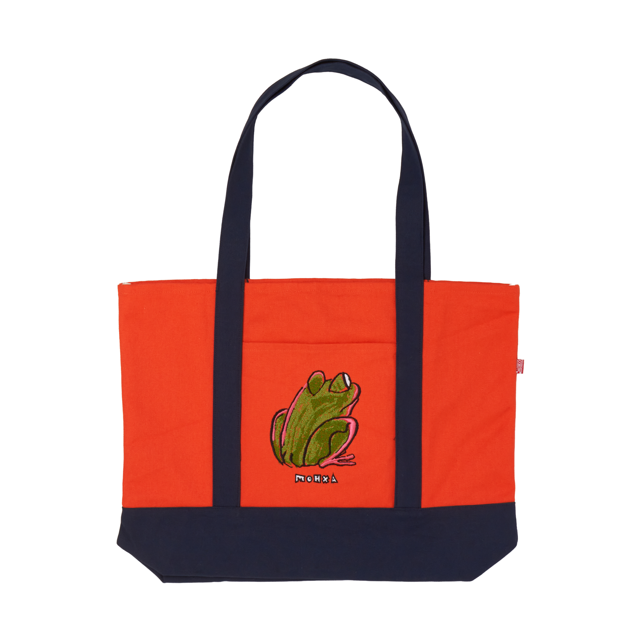 frog bay bag / orange