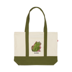 frog bay bag / cream