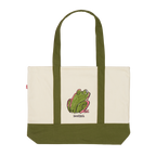 frog bay bag / cream