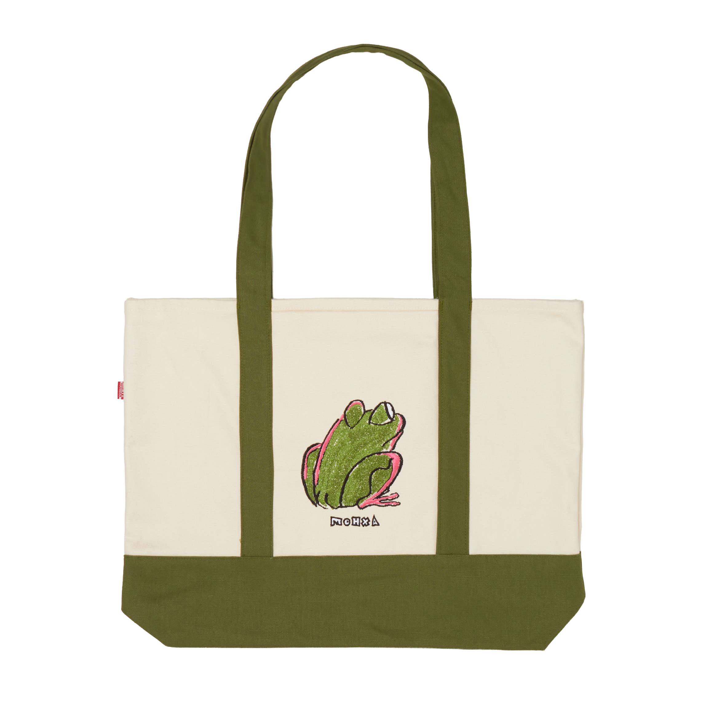 frog bay bag / cream