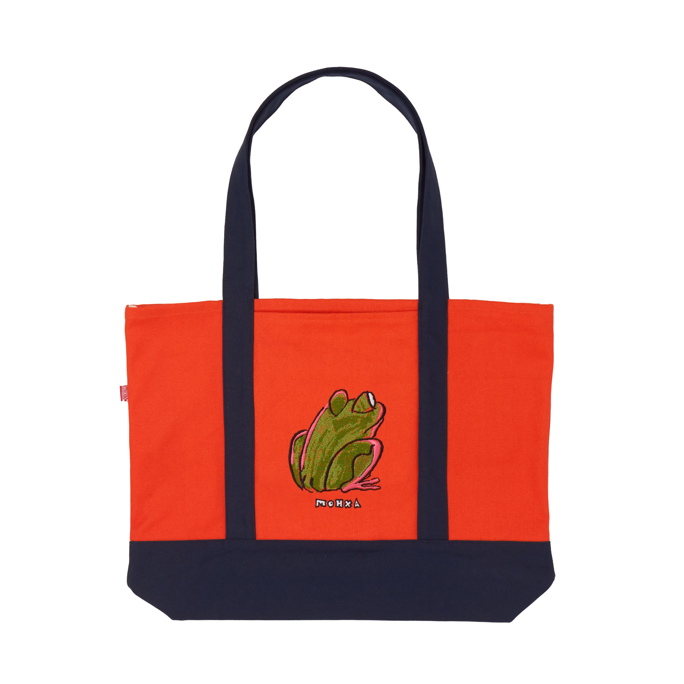 frog bay bag / orange