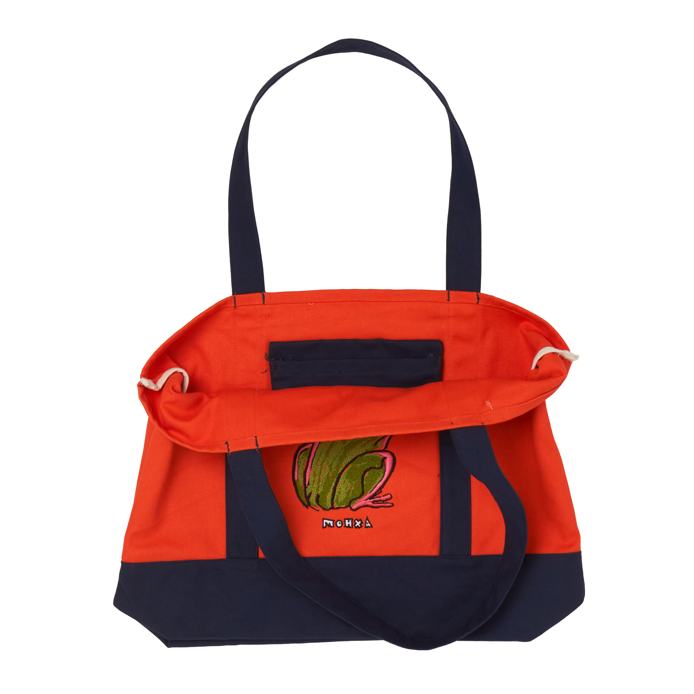 frog bay bag / orange
