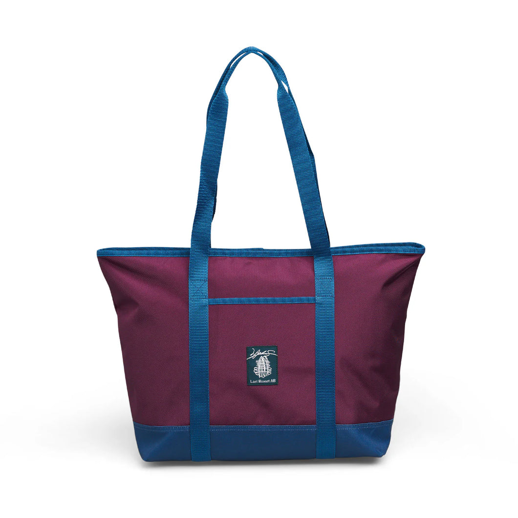 last resort ab x JS cooler bag (plum / dirty blue)