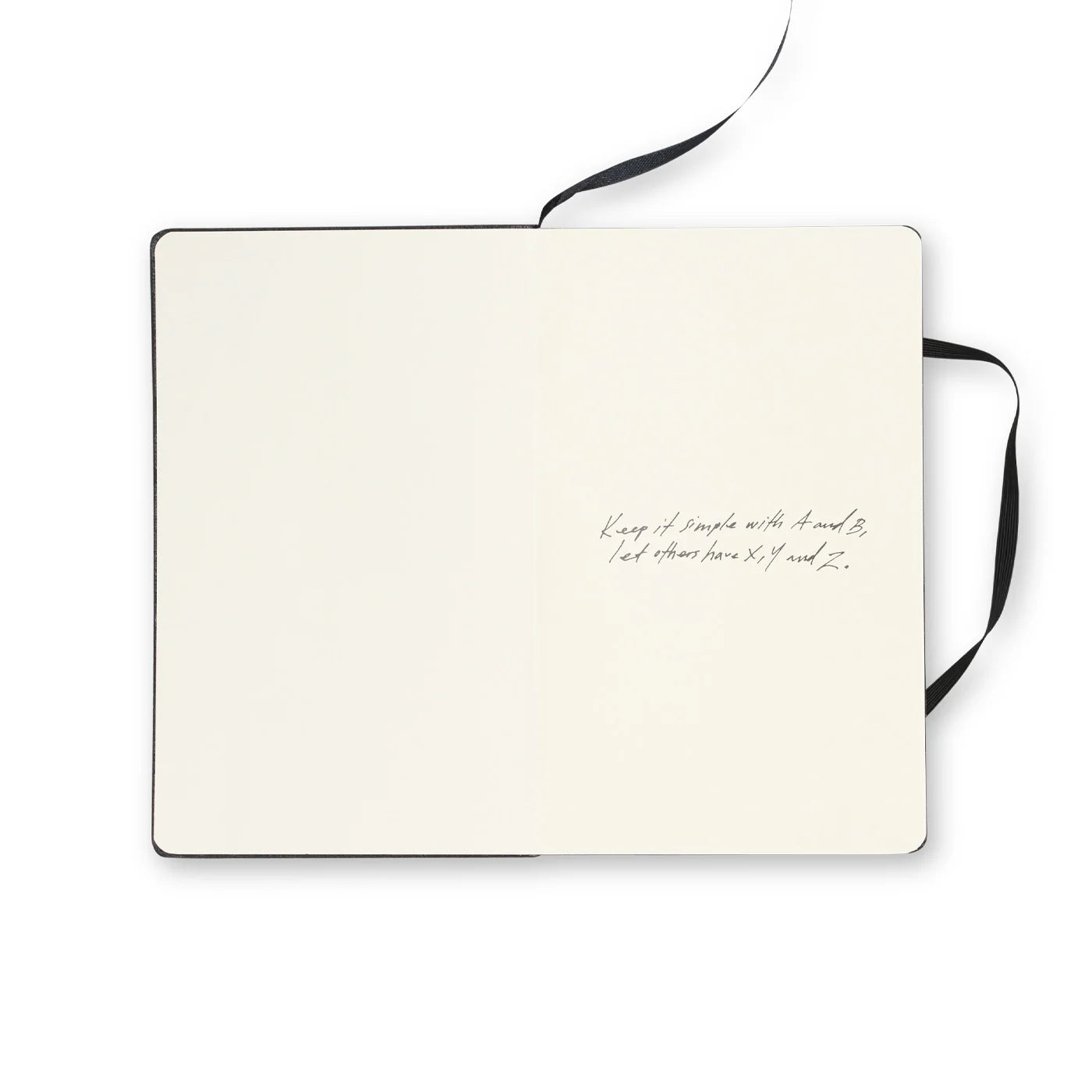 last resort ab x JS notebook (black)