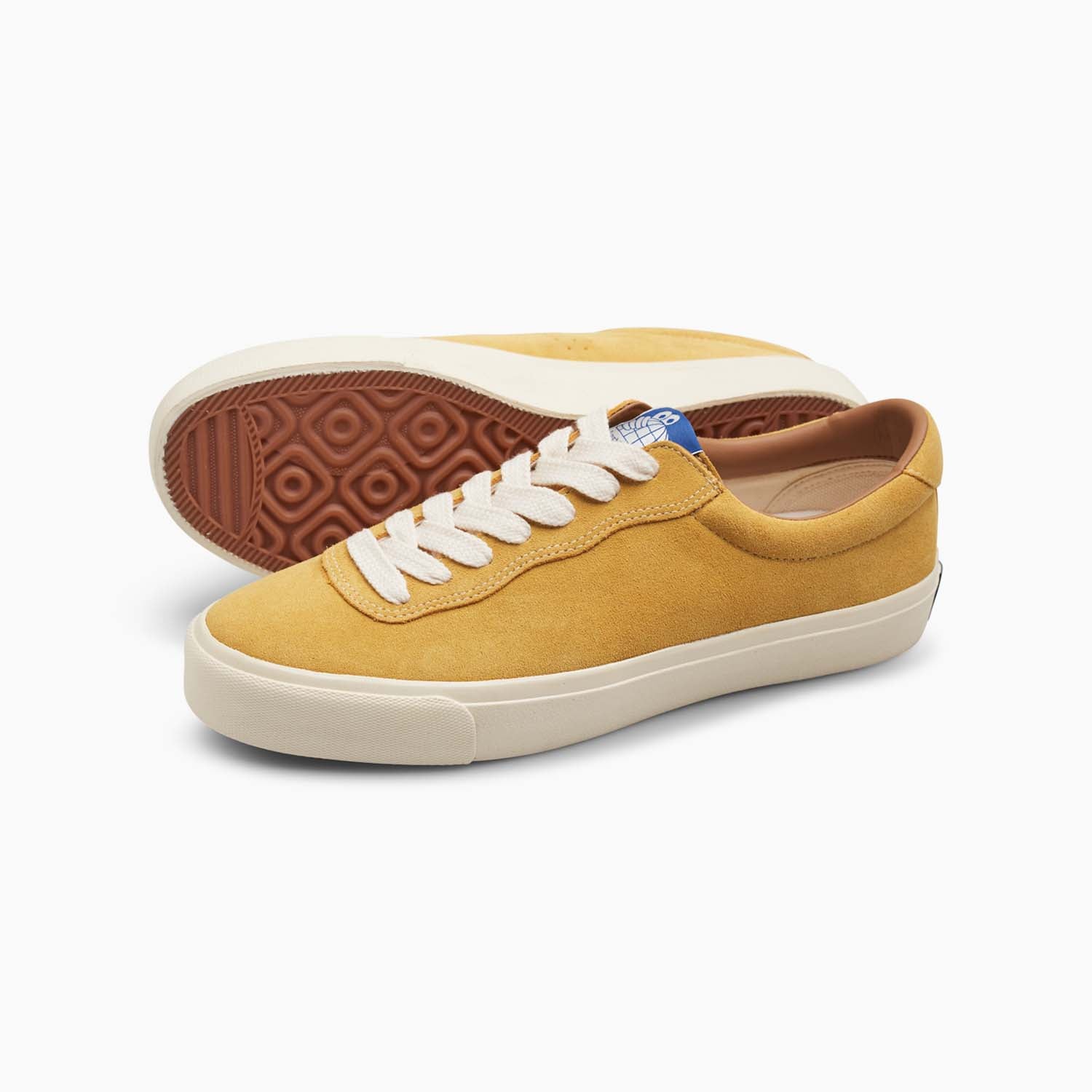 last resort ab VM001 suede lo (mustard yellow / white)