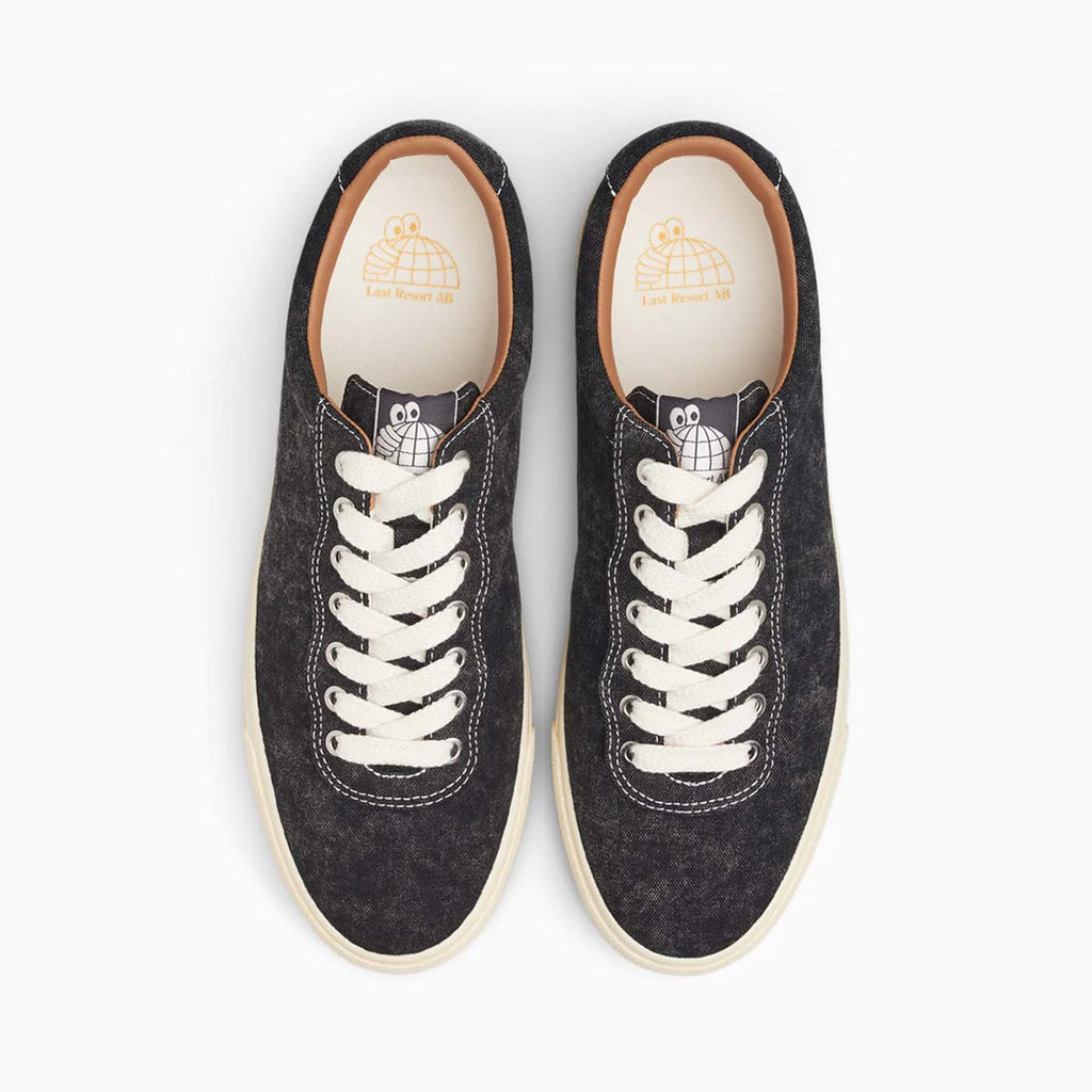 last resort ab VM001 canvas lo (washed black / white)