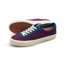 Load image into Gallery viewer, last resort ab VM001 canvas lo (plum / dirty blue)
