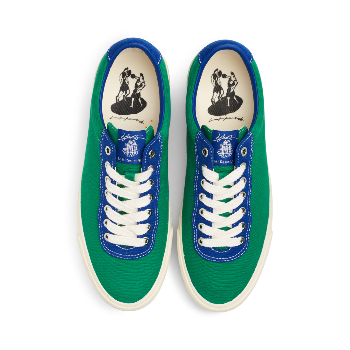 last resort ab VM001 canvas lo (kelly green / klein blue)