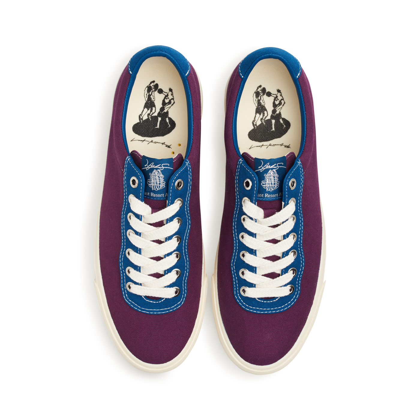 last resort ab VM001 canvas lo (plum / dirty blue)