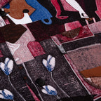 dorian upcycled lapel shirt