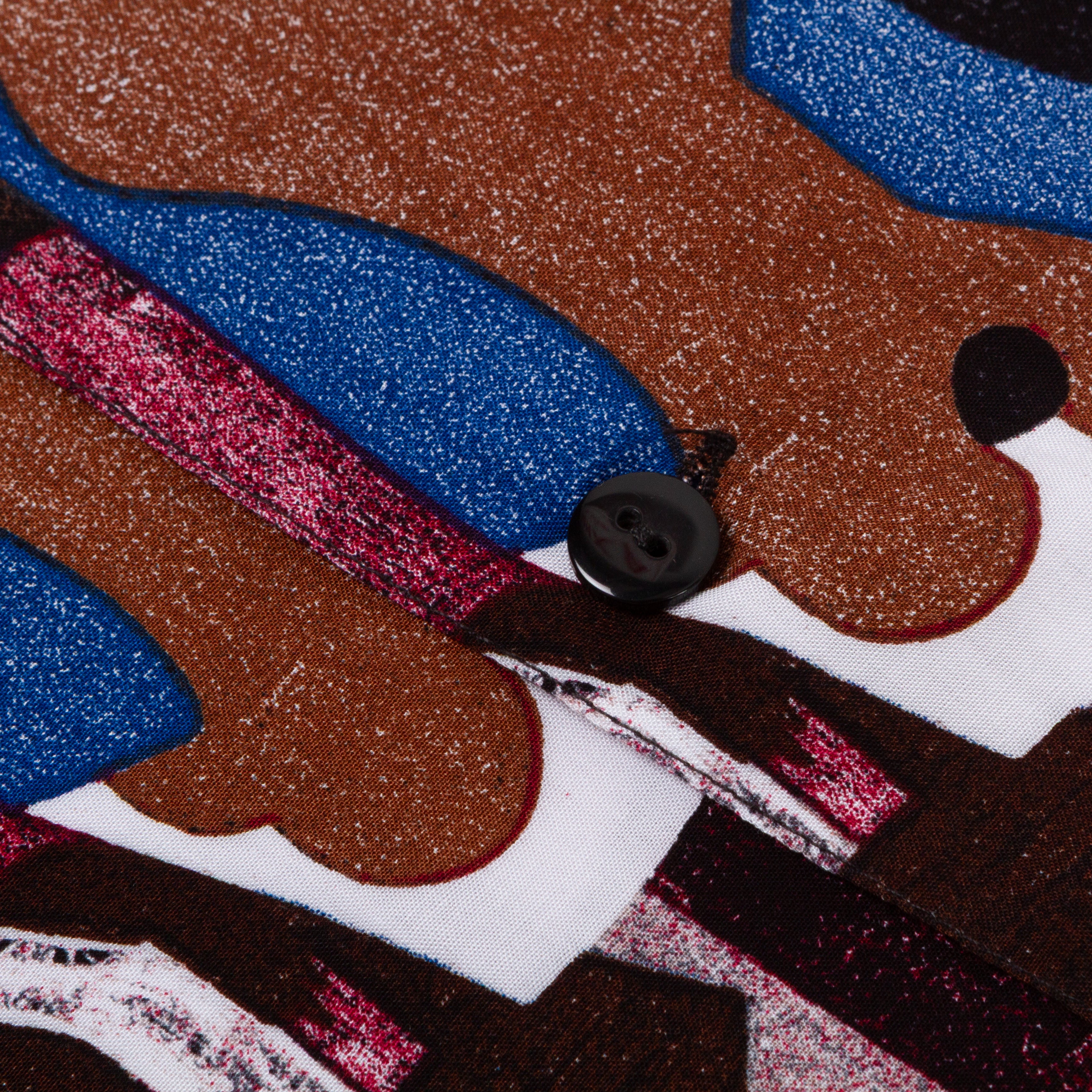 dorian upcycled lapel shirt