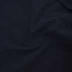 crinkle black round lapel shirt