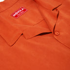 terracotta lapel shirt
