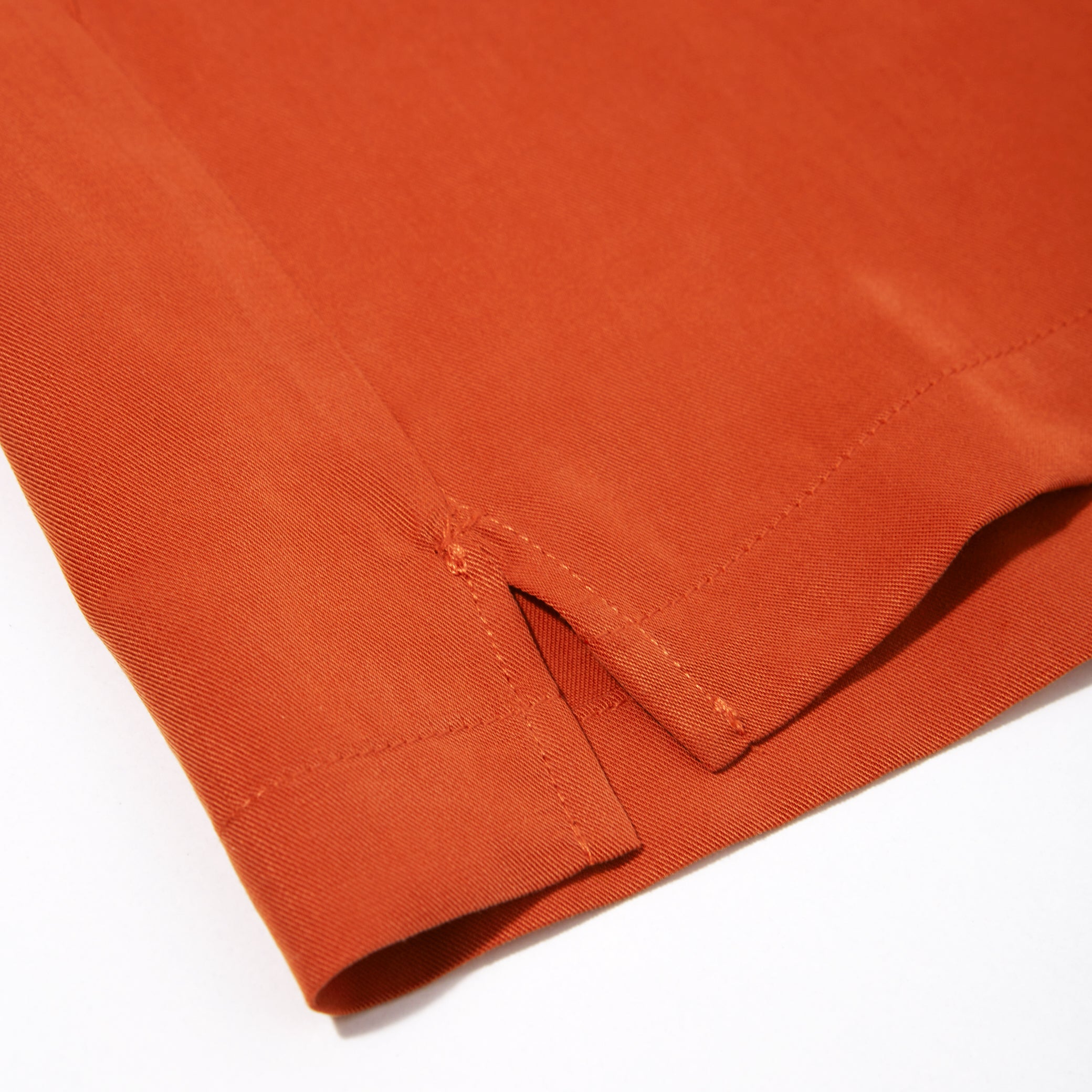 terracotta lapel shirt