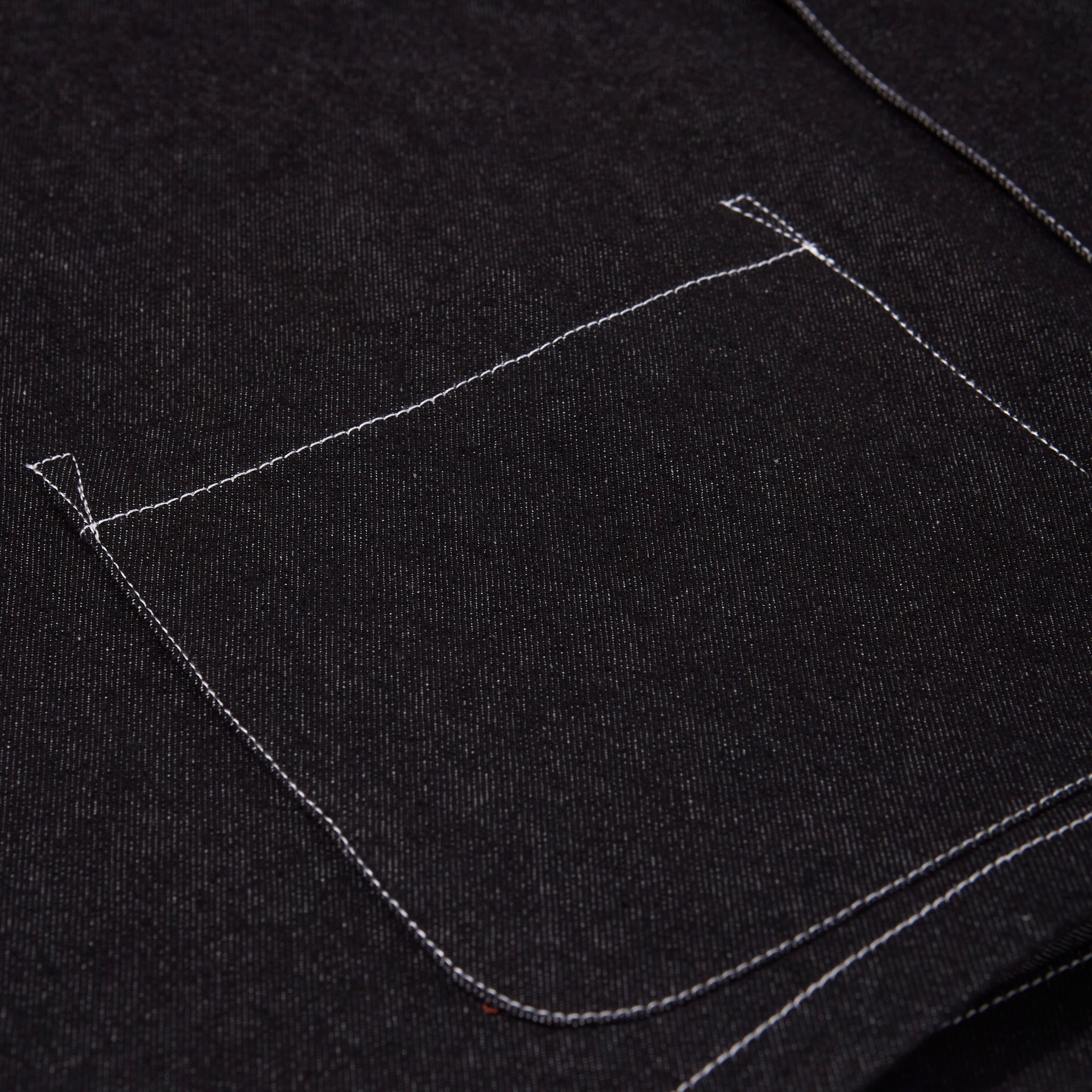 black denim multitasker lapel shirt