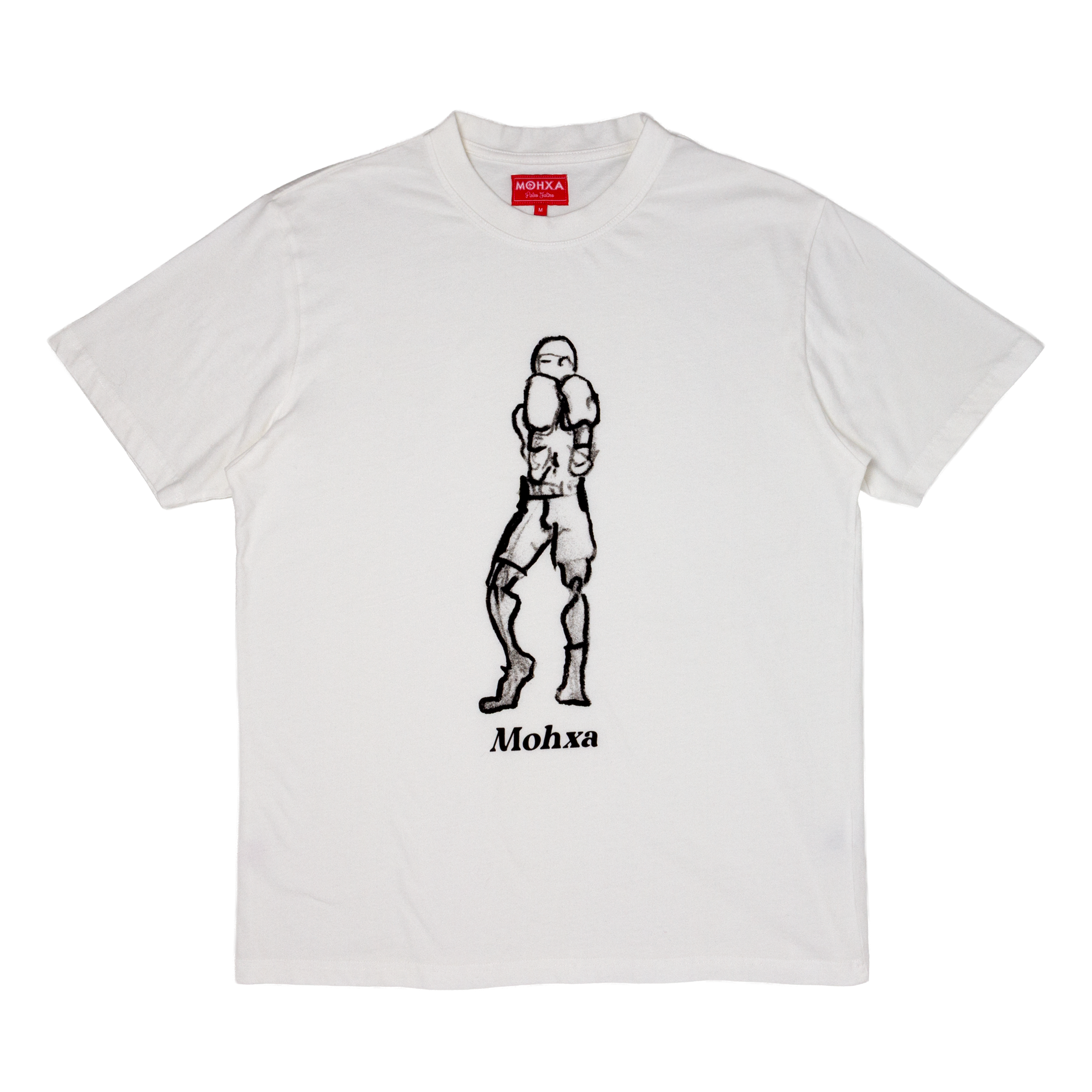 boxing tee / natural