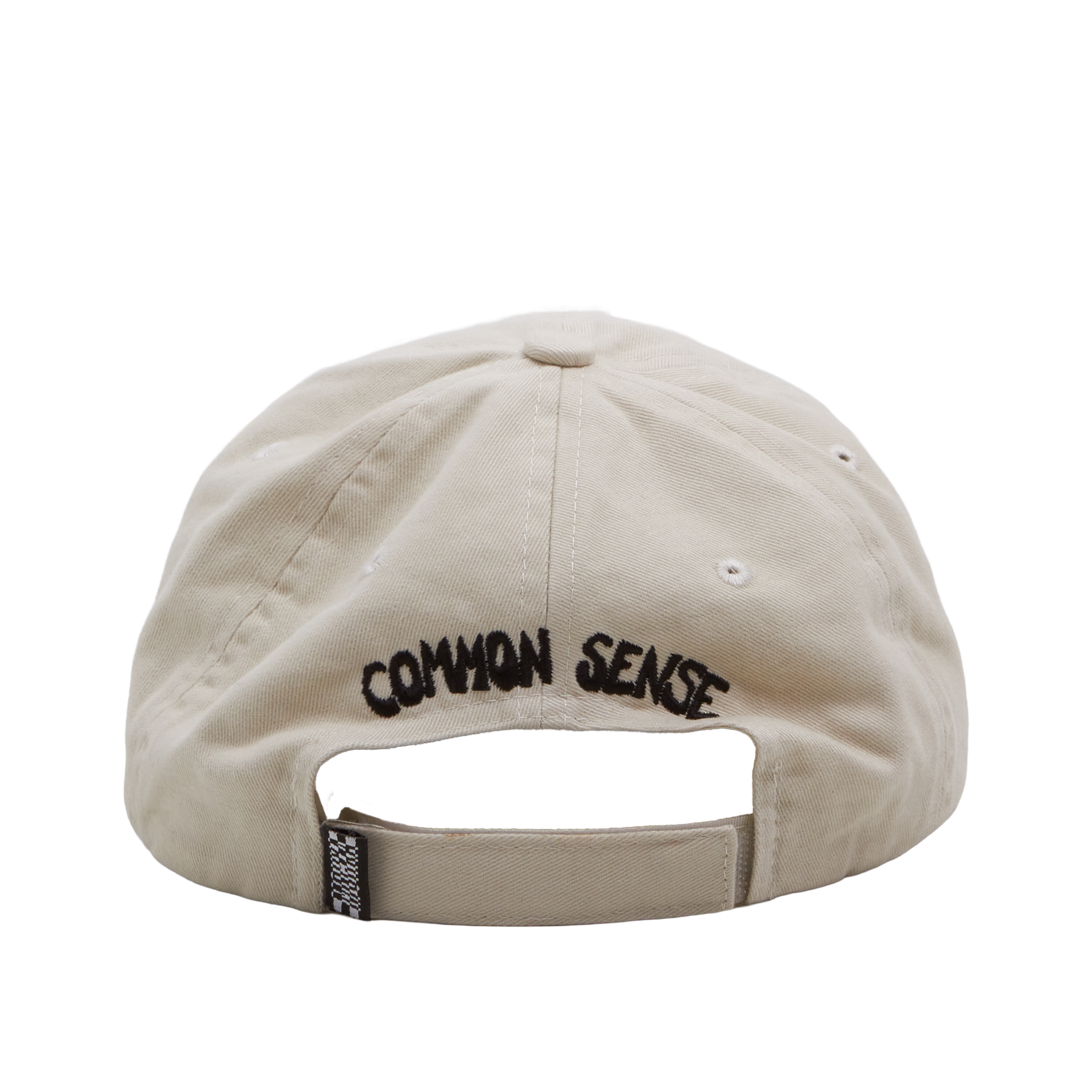 common sense dad cap / bone