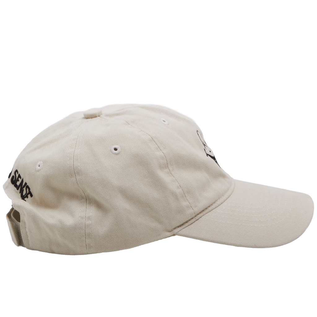 common sense dad cap / bone