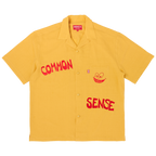 common sense lapel shirt / honey mustard