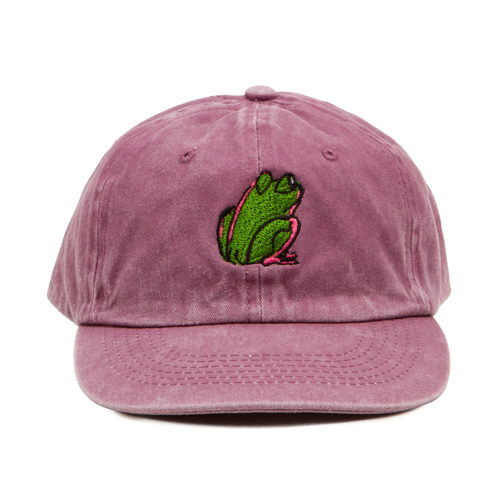 frog cap / lavender
