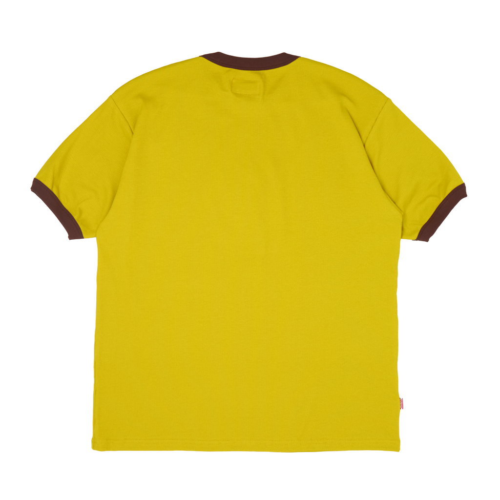 frog rib ringer tee / celery