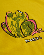 frog rib ringer tee / celery