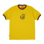 frog rib ringer tee / celery