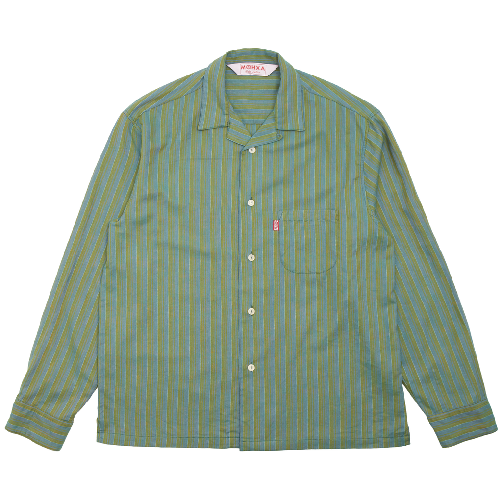 jimmy upcycled lapel shirt