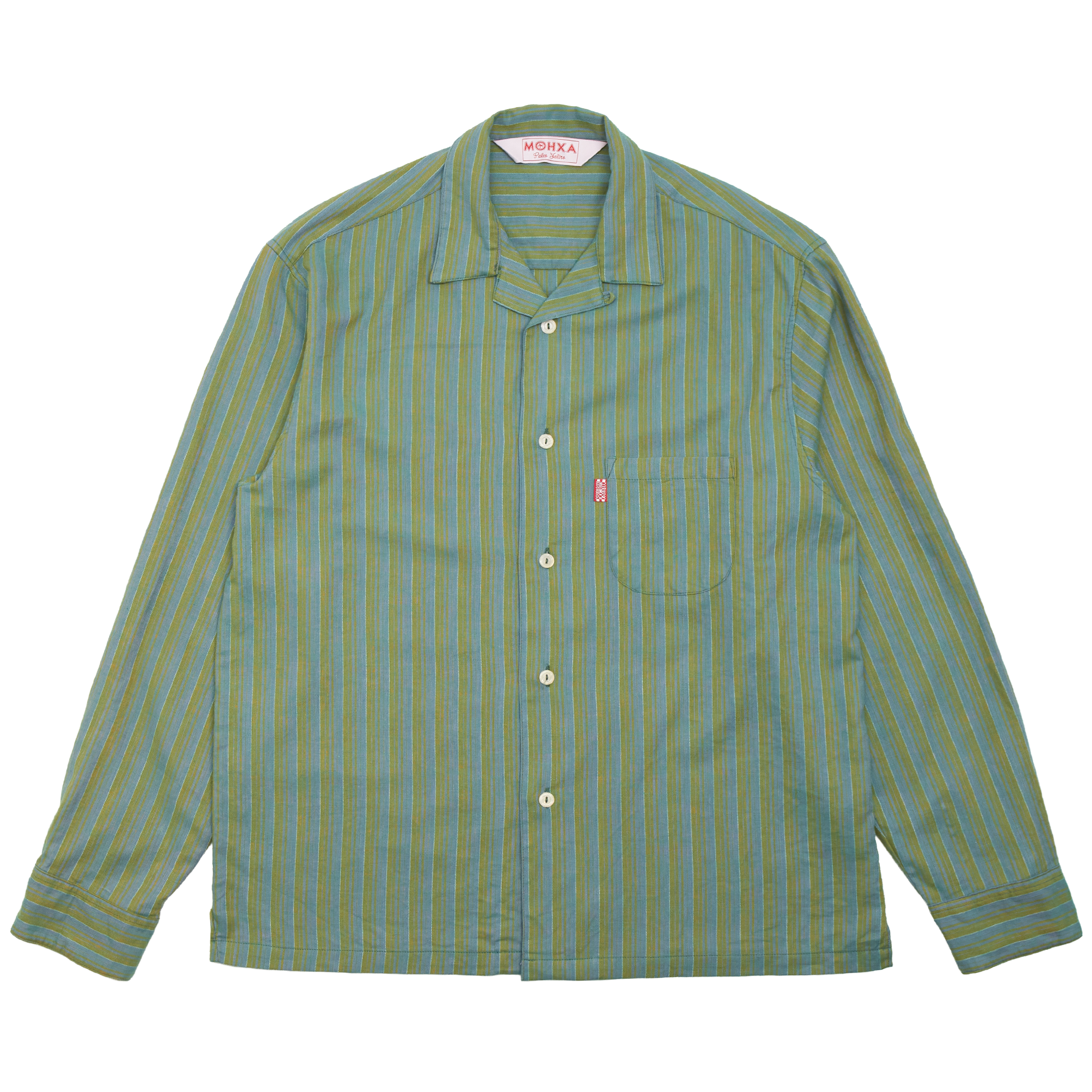 jimmy upcycled lapel shirt