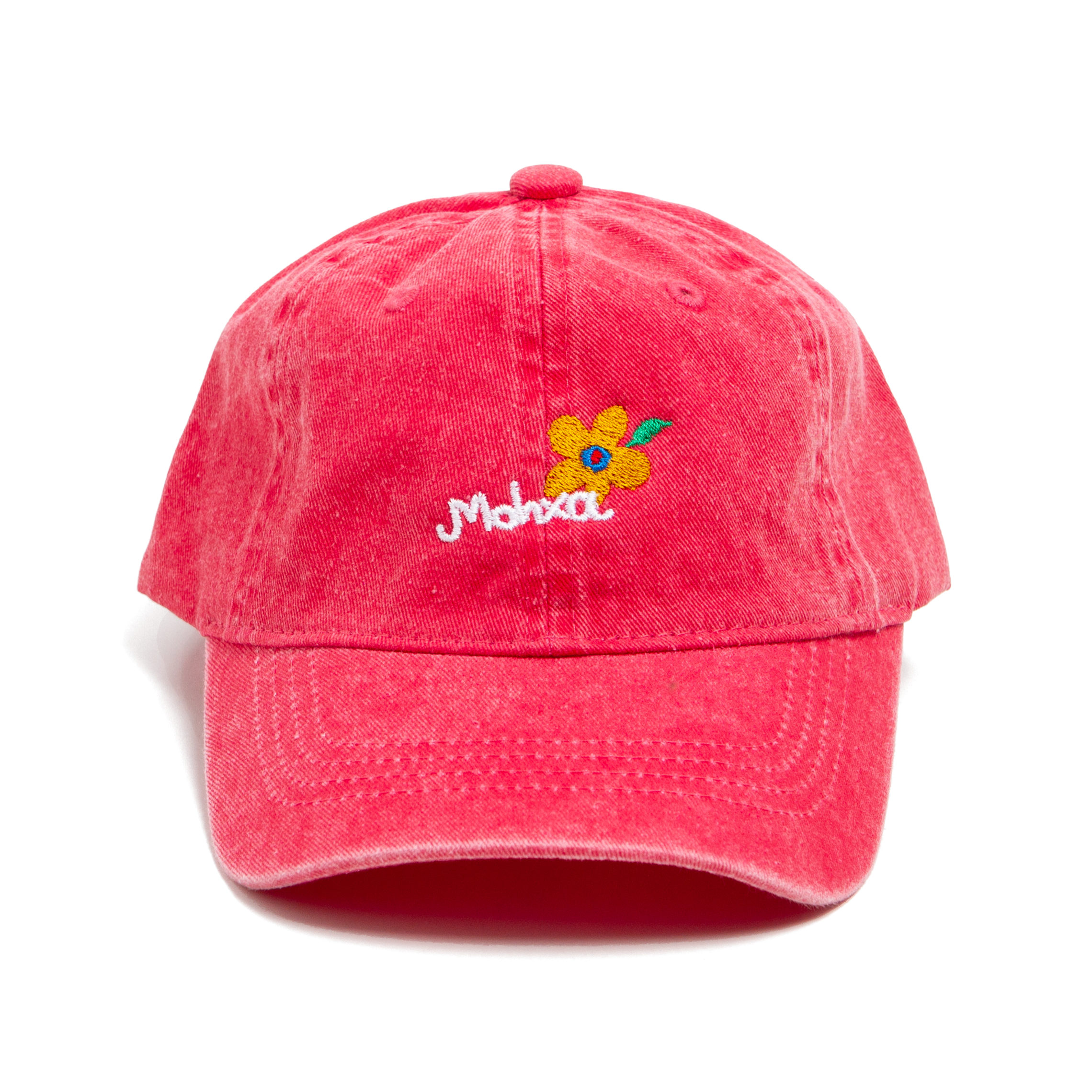 daisy kids cap / strawberry red