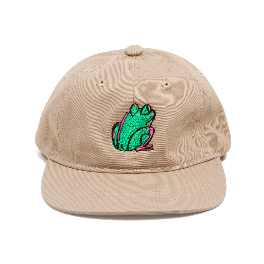 frogger kids cap /  tan