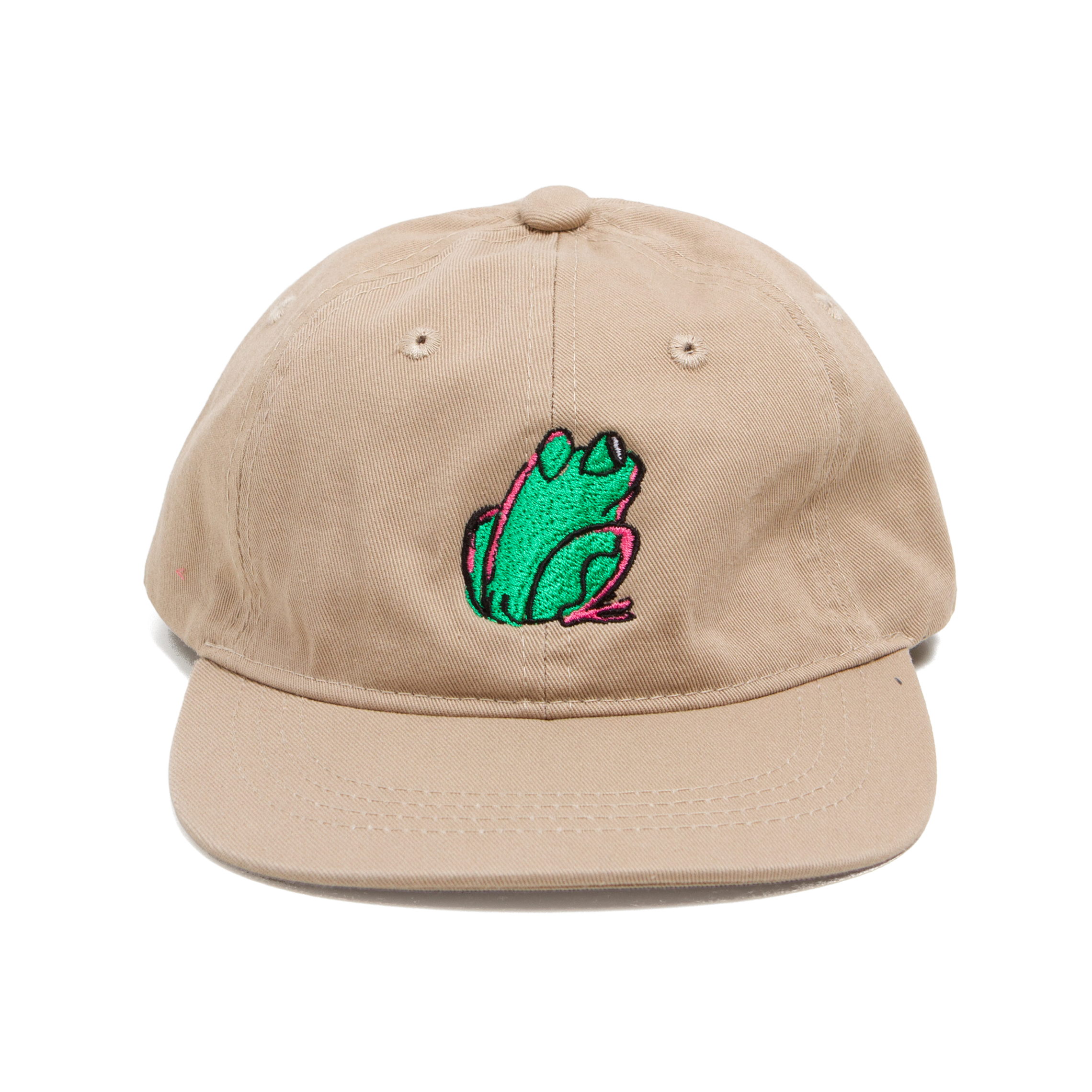 frogger kids cap /  tan