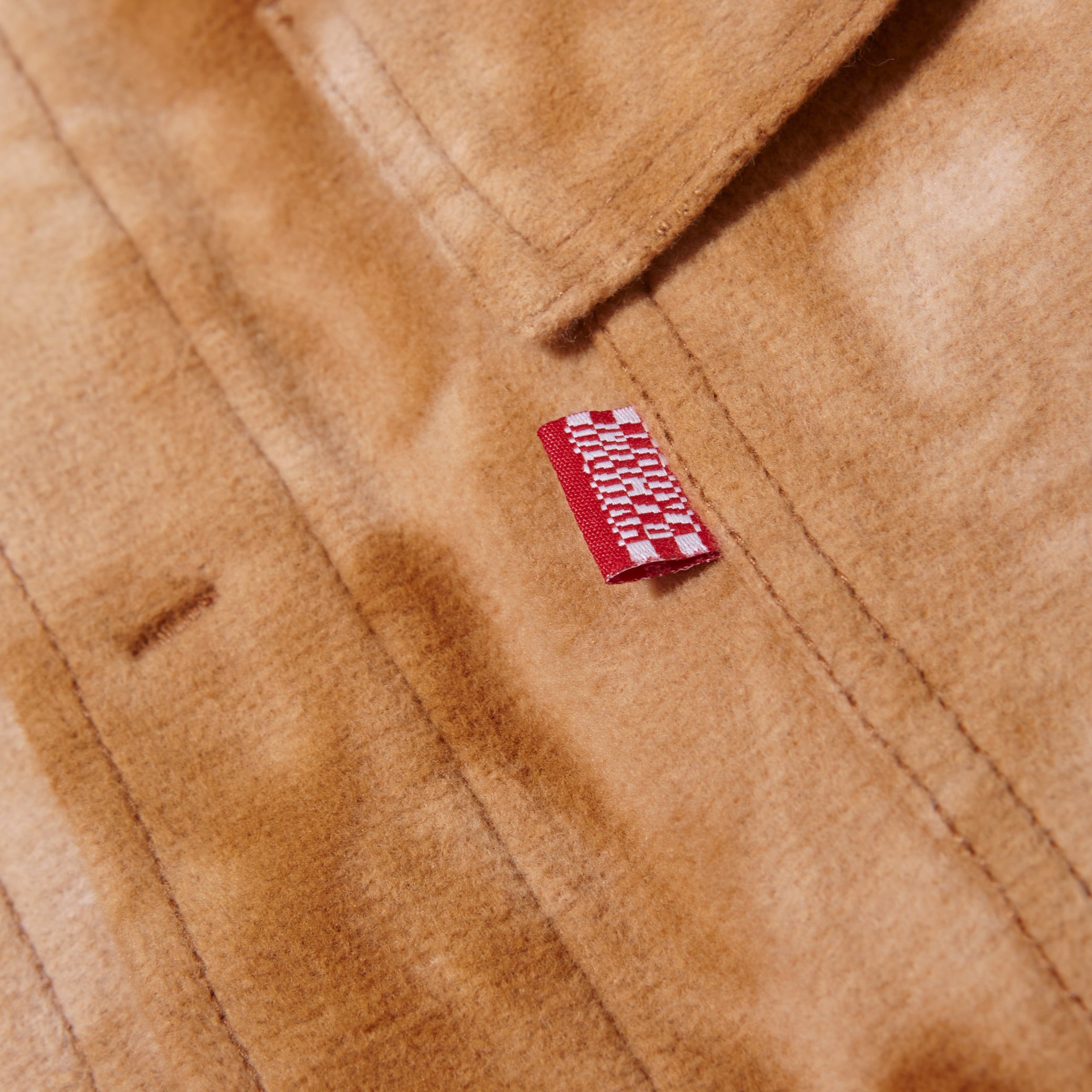 tie dye fluffy station jacket (venus)