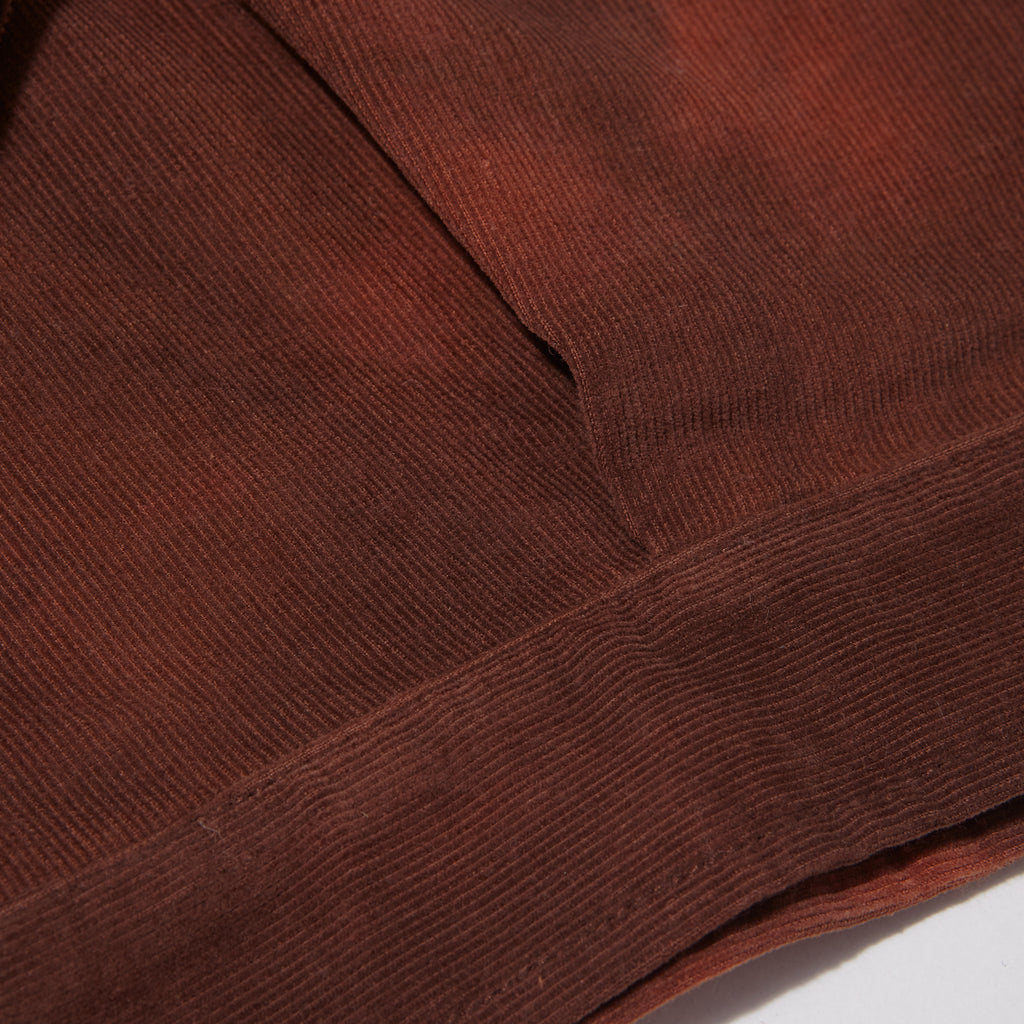 tie dye corduroy station jacket (mars)