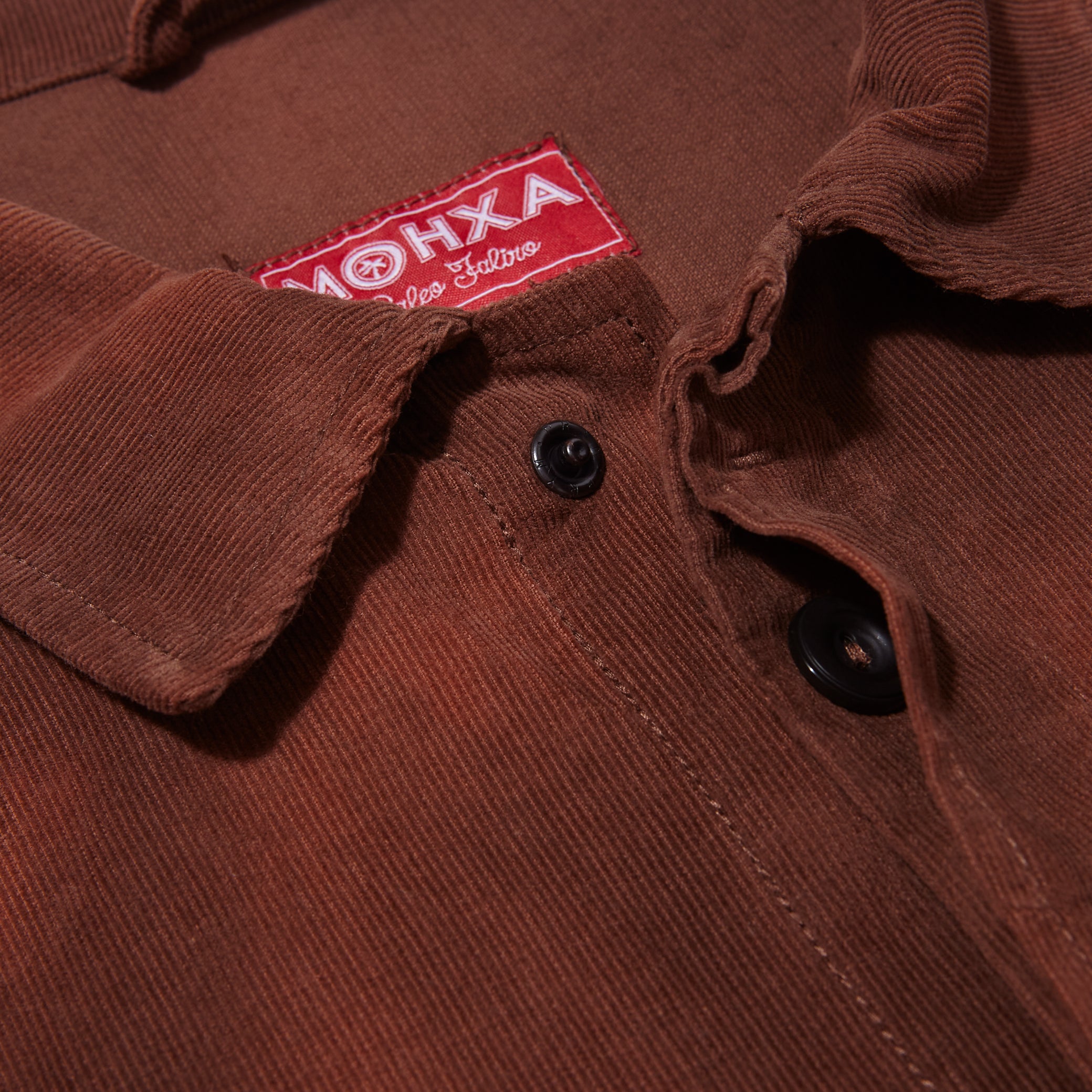 tie dye corduroy station jacket (mars)